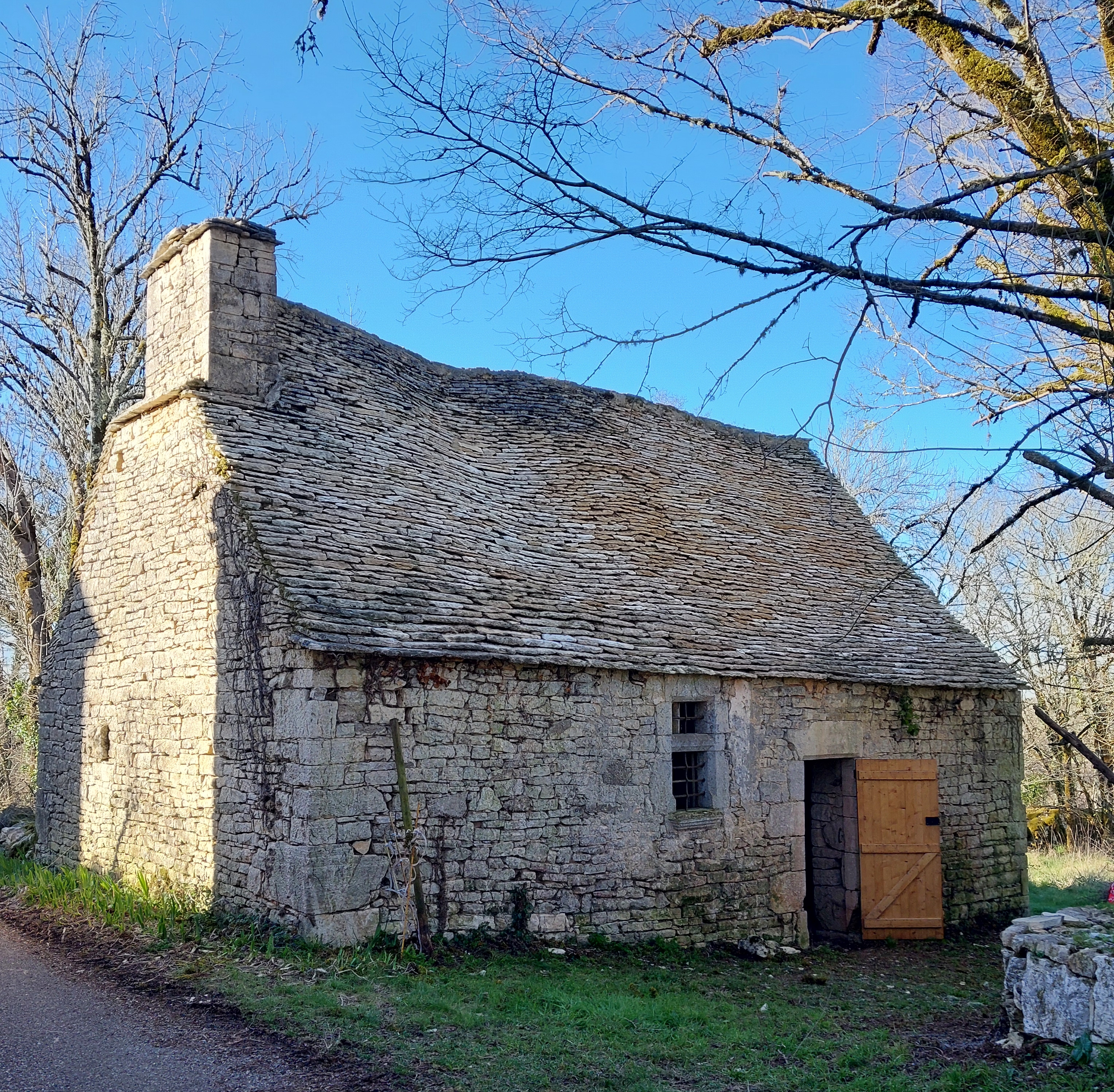 La maison du Garric Blanc à Poncirq ©Département du Lot