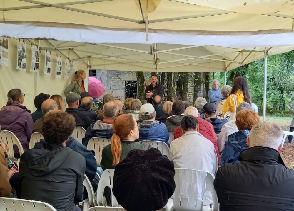 Visite-conférence de la maison rurale du Garric Blanc à Pontcirq.