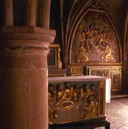 décor de la chapelle Notre-Dame-de-Pitié de l'abba...